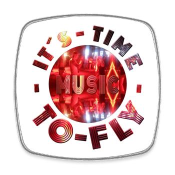 Neon music design with dance atmosphere party - Square fridge magnet - white - Front