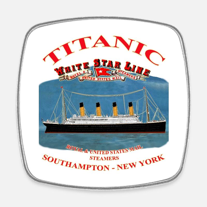 TITANIC CREATION Louis RUNEMBERG © Adagp - Magnet carré - blanc