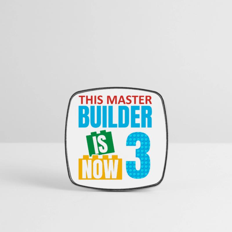 Ce constructeur est maintenant 3, blocs de jouets 3. Magnet carré