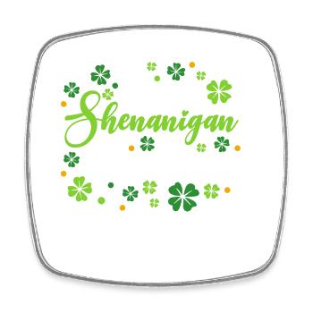Ich Bin Ein Shenanigan Koordinator St. Patrick's - Viereckiger Kühlschrankmagnet - Weiß - Vorne