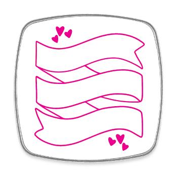 Best Mom Ever - Square fridge magnet - white - Front