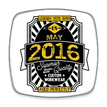 2016 MAY - Magnet carré - blanc - Devant