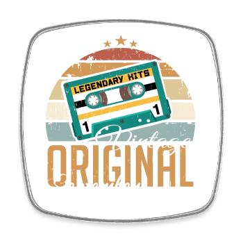 Septembre 1998 Born Vintage Birthday Retro - Magnet carré - blanc - Devant