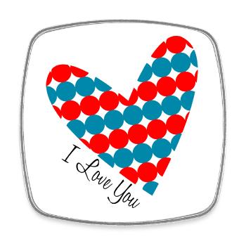 CHRISTMAS. MERRY CHRISTMAS. MERRY CHRISTMAS. NEW YEAR’S DAY - Square fridge magnet - white - Front