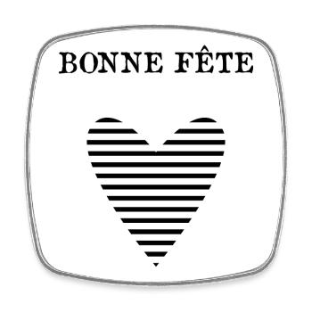 GRANNY. GRANDMA. MOTHER'S DAY. HAPPY BIRTHDAY MAMI - Square fridge magnet - white - Front