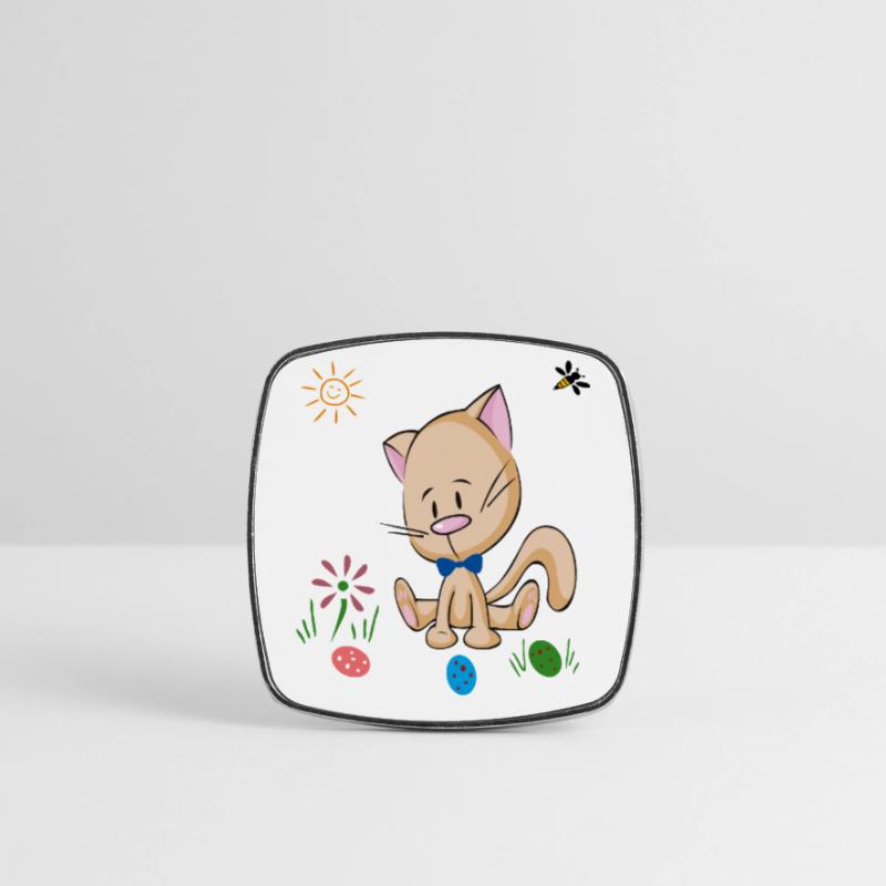 Easter Easter Eggs Square fridge magnet