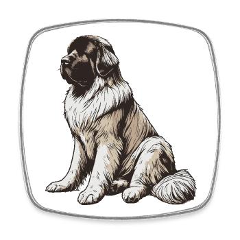 Newfoundland - Square fridge magnet - white - Front