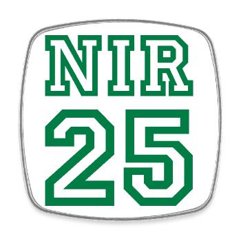 NORTHERN IRELAND Nordirland - Square fridge magnet - white - Front