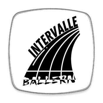 Tempo ohne Grenzen. Intervalle machen Dich schnell - Viereckiger Kühlschrankmagnet - Weiß - Vorne