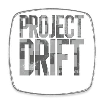 Protect Drift Shirt pour hommes Streetwear - Magnet carré - blanc - Devant