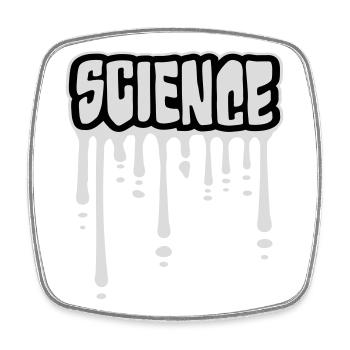 Déclaration scientifique : Déclaration sur l’éducation des nerds - Magnet carré - blanc - Devant
