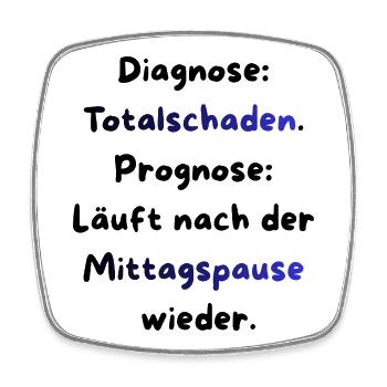 Instandhaltung T-Shirt Lustiges Geschenk Handwerk! - Viereckiger Kühlschrankmagnet - Weiß - Vorne