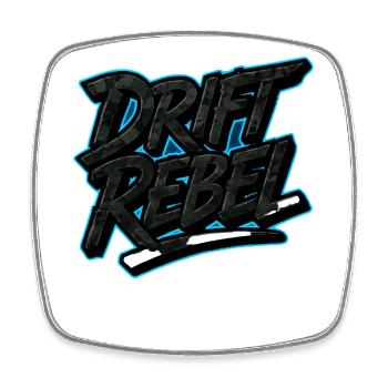 Drift Rebel Saying Camouflage Motorsport - Square fridge magnet - white - Front