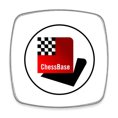 ChessBase Logo - Square fridge magnet
