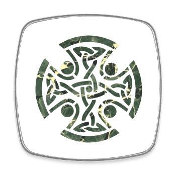 Celtic knot 11 e 226 - Square fridge magnet - white - Front