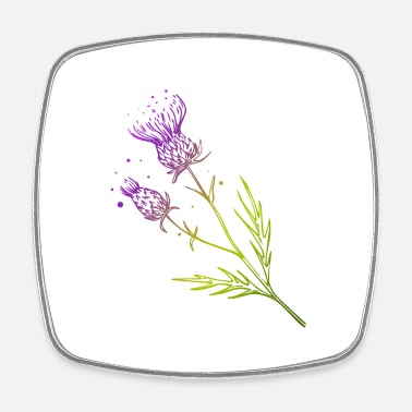 Scotland Thistle Flower Tattoo Design Gift Idea' Sticker | Spreadshirt