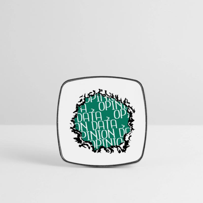 fullstack developer doctor present computer humour Square fridge magnet