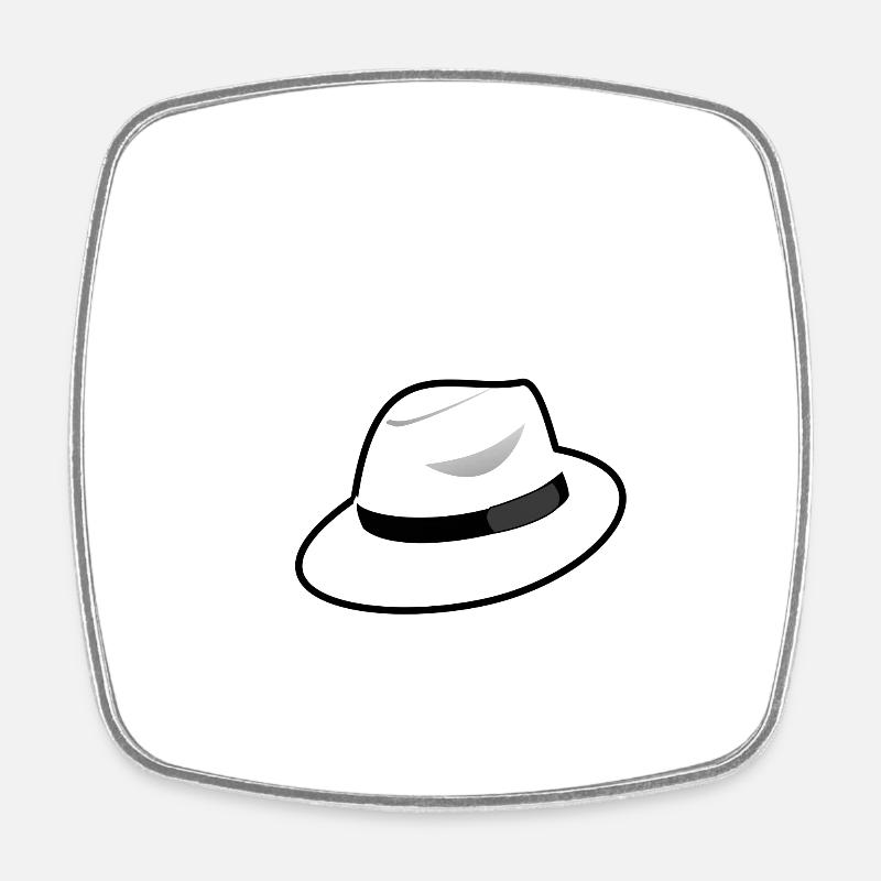 Tyl'in - The Back Outside tour hat - Magnet carré - blanc