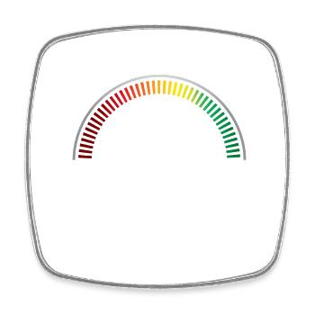 Anniversaire 2 ans Compteur - Magnet carré - blanc - Devant