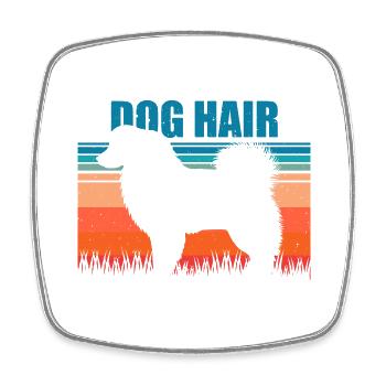 Australian Shepherd Gift - Square fridge magnet - white - Front