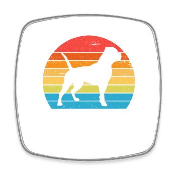 Alapaha Blue Blood Bulldog - Viereckiger Kühlschrankmagnet - Weiß - Vorne