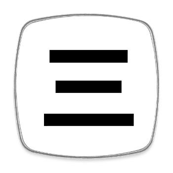 San Domains - Square fridge magnet - white - Front