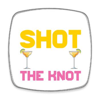 Buy Me A Shot I Just Untied The Knot Divorce Ex-W - Square fridge magnet - white - Front