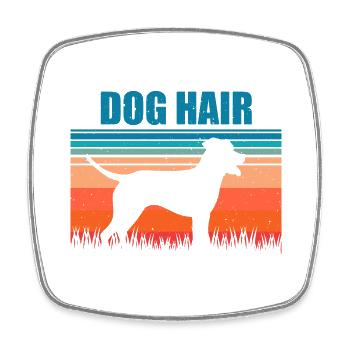 Louisiane Catahoula Leopard Dog - Magnet carré - blanc - Devant