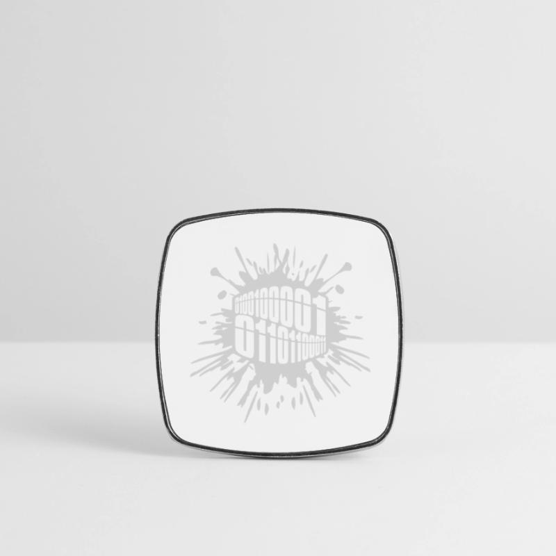 Binär Code Programm Sprache Viereckiger Kühlschrankmagnet