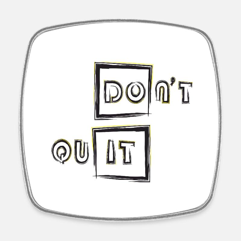 do it - Magnet carré - blanc