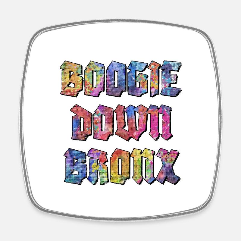 Boogie Down Bronx - Magnet carré - blanc
