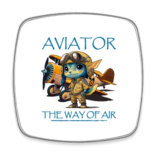 AVIATOR (ilma-alukset, ilmailu) - Nelikulmainen jääkaappimagneetti