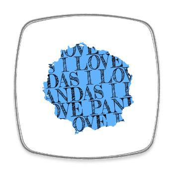 Cool Koala Bday Déclaration géniale Panda Idée cadeau - Magnet carré - blanc - Devant
