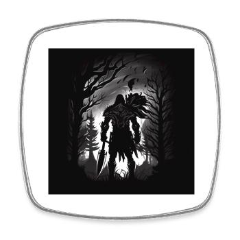 Shadow Warriors - Square fridge magnet - white - Front