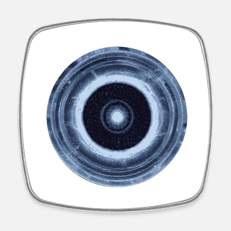 void - Magnet carré - blanc