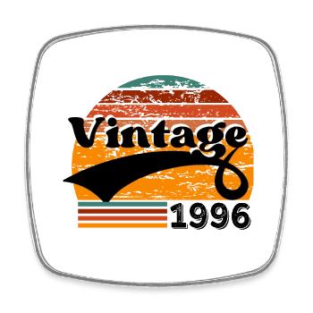Vintage 1996 - Magnet carré - blanc - Devant