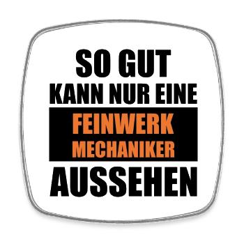 Handwerker Handyman Handwerk Werkzeug Baustelle - Viereckiger Kühlschrankmagnet - Weiß - Vorne