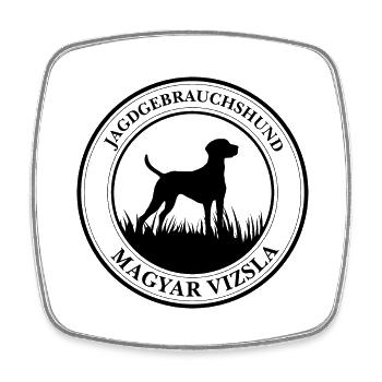 Magyar Vizsla Jagdgebrauchshund Jagdhunde Wilsigns - Viereckiger Kühlschrankmagnet - Weiß - Vorne