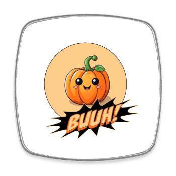 Halloween Cute Little Pumpkin - Viereckiger Kühlschrankmagnet - Weiß - Vorne