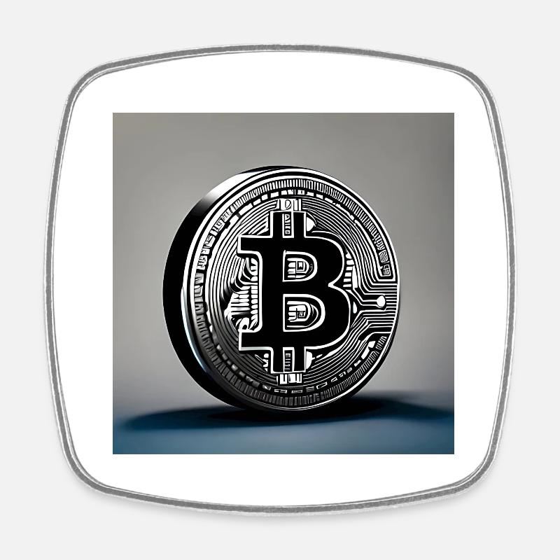 IMG 3777 - Square fridge magnet - white