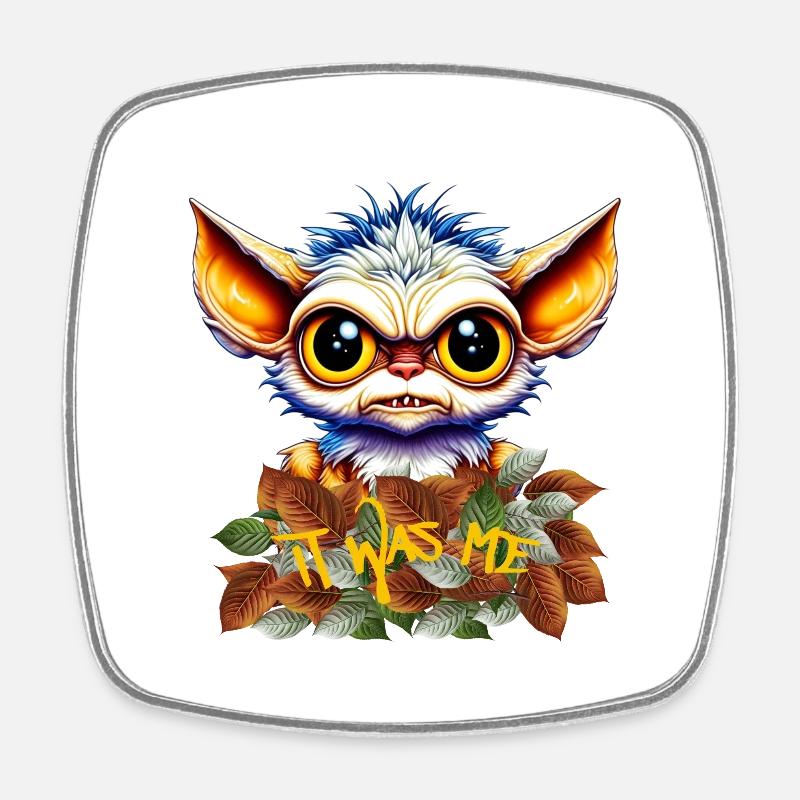 C'était moi, un gremlin aigre-doux - Magnet carré - blanc