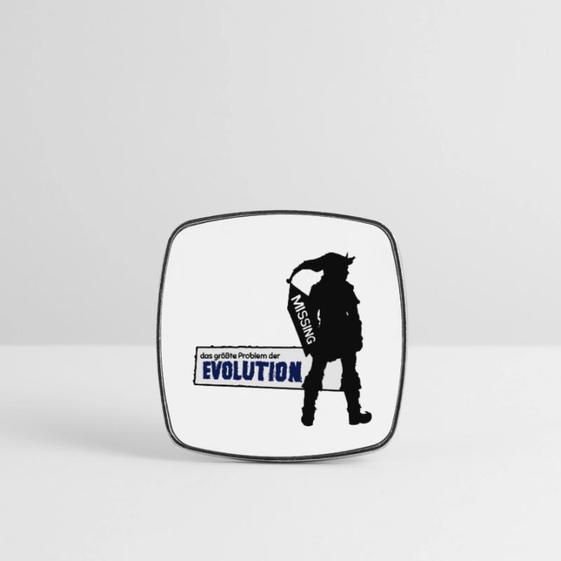 Missing Link - Das größte Problem der Evolution Viereckiger Kühlschrankmagnet