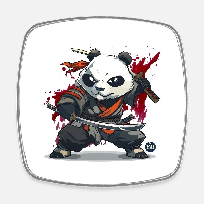 Bloody Ronin - Square fridge magnet - white