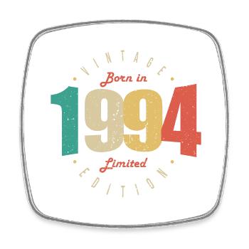 1994 Vintage Retro Anniversary Gift 1994 - Square fridge magnet - white - Front