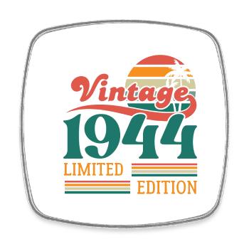 Jahrgang 1944 Limitierte Auflage - Viereckiger Kühlschrankmagnet - Weiß - Vorne