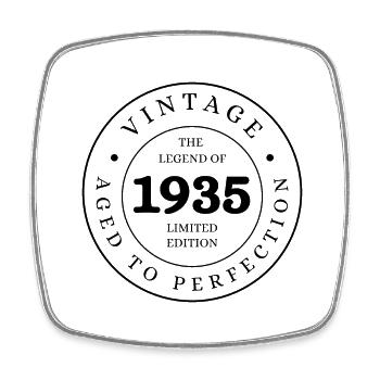 The legend of 1935 limited edition - Magnet carré - blanc - Devant