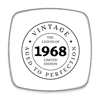 The legend of 1968 limited edition - Magnet carré - blanc - Devant
