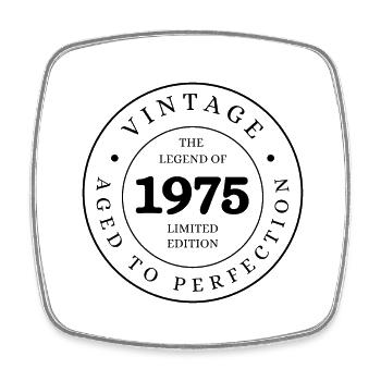 The legend of 1975 limited edition - Square fridge magnet - white - Front