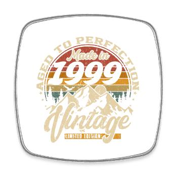 Made in 1999 Vintage Édition limitée Cadeau - Magnet carré - blanc - Devant