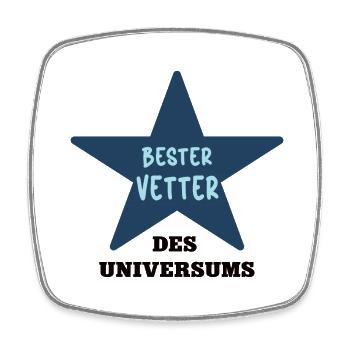 Bester Vetter Cousin Bestes Vettern Beste Cousins - Viereckiger Kühlschrankmagnet - Weiß - Vorne